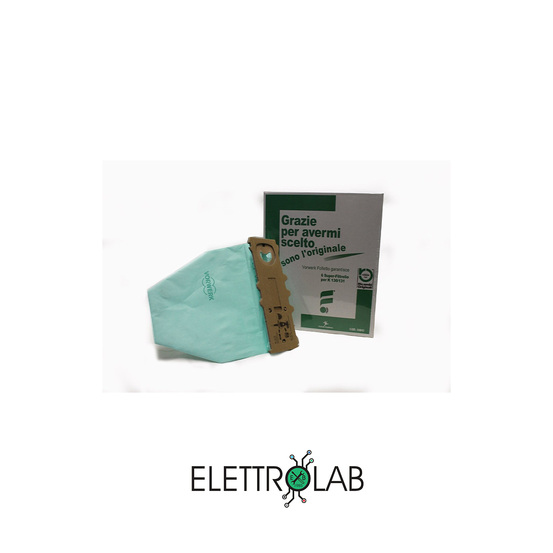 Confezione sacchetti Folletto VK130/131