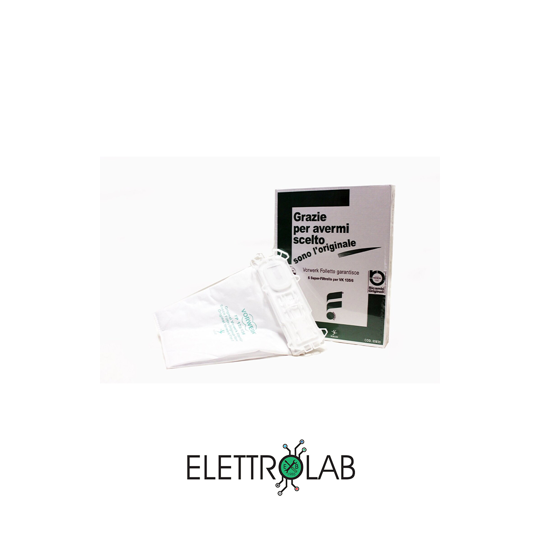 Confezione sacchetti Folletto  VK135/136